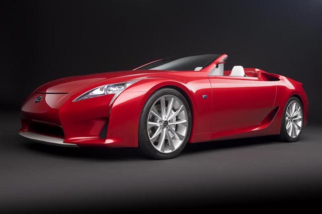 Lexus LF-A Cabrio Concept in Detroit