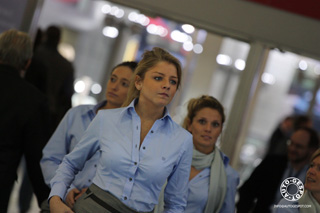 Propere dames van de Brusselse Autosalon 2010