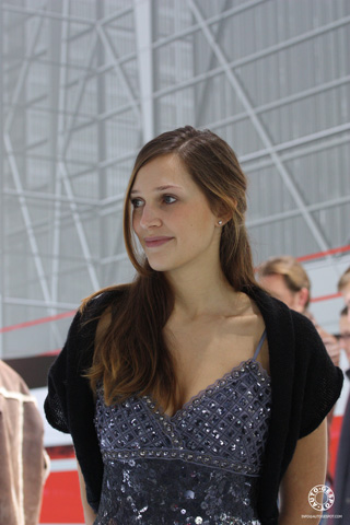 Propere dames van de Brusselse Autosalon 2010