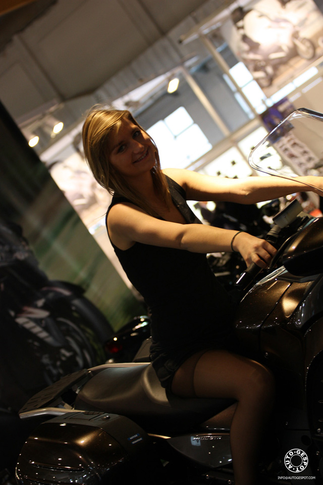 Propere dames van de Brusselse Autosalon 2010