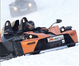 KTM X-Bow Ice Experience in Oostenrijk