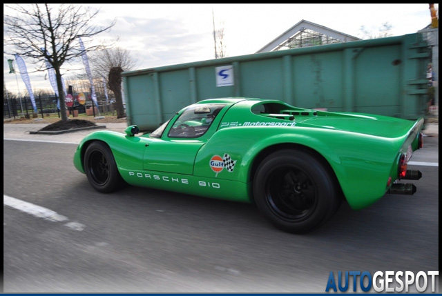 Spot van de dag: Porsche 910 