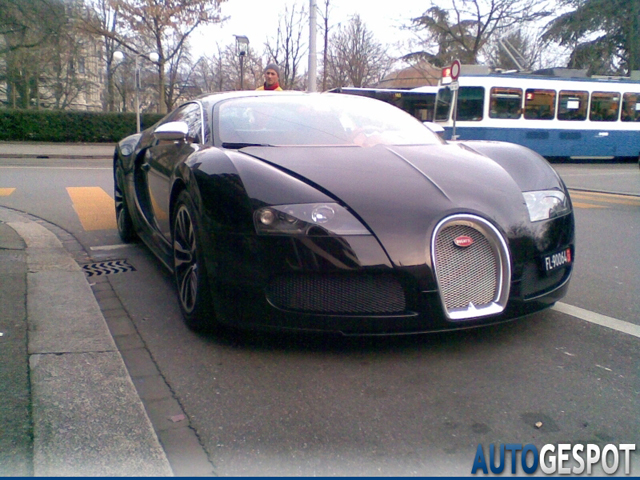 Spot van de dag: Bugatti Veyron 16.4 Sang Noir