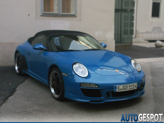 Spot van de dag: Porsche 997 Speedster