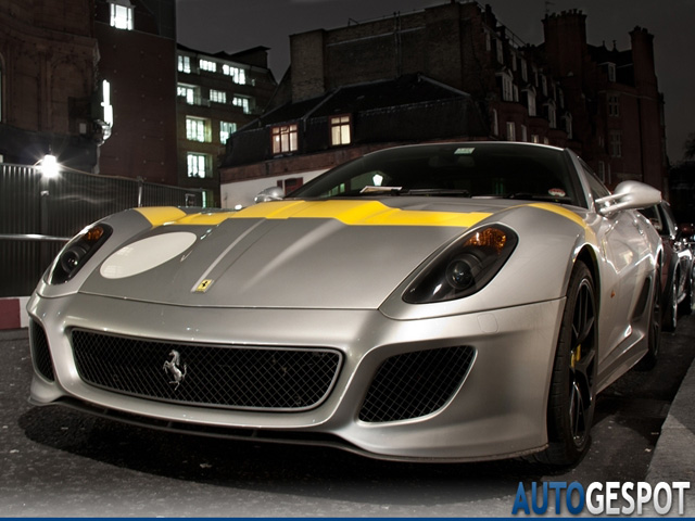 Topspot: Ferrari 599 GTO in Livrea Anni 60 