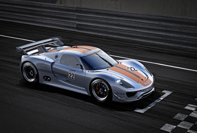 Detroit 2011: Porsche 918 RSR