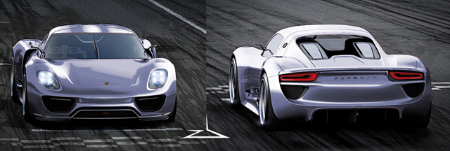 Rendering: ziet de Porsche 918 Coupé er zo uit?