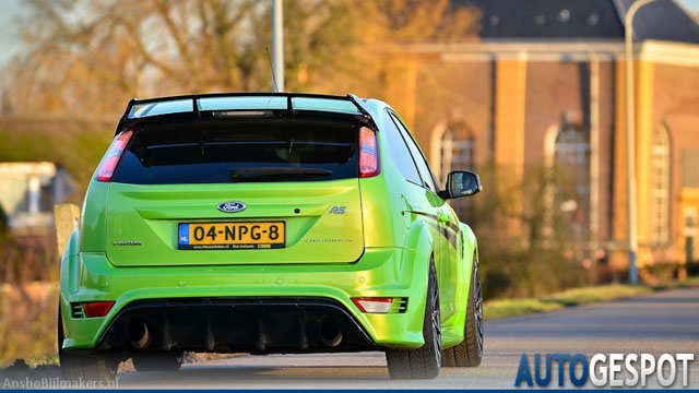 Gespot: Ford Focus RS 2009 Bollenracing 380