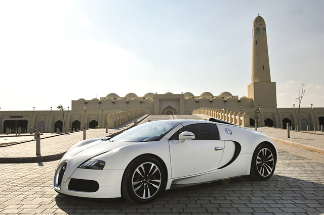 Qatar Motor Show: Bugatti Veyron 16.4 Grand Sport