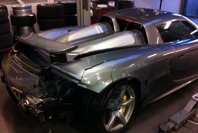 Porsche Carrera GT schade valt niet mee