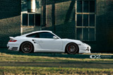 Porsche 997 Turbo volgens D2Forged: The White Darkness  