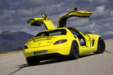 Detroit 2011: productie Mercedes-Benz SLS AMG E-Cell bevestigd