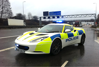 Central Motorway Police Group neemt Lotus Evora in gebruik