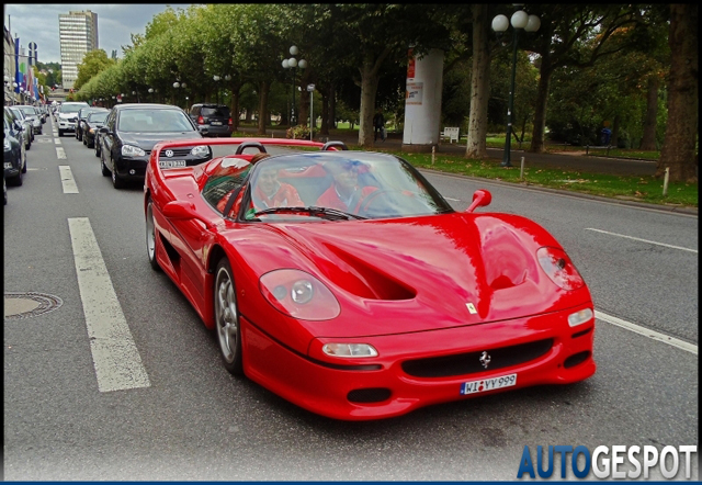 Spot van de dag: Ferrari F50