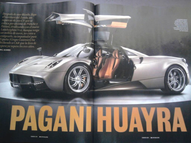 Dit is hem: de Pagani Huayra