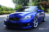 Blauwe bruut: Lexus IS-F volgens D2Forged