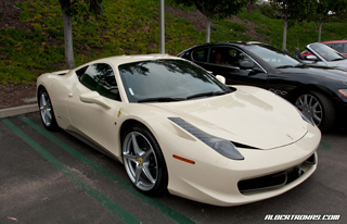 Opmerkelijk: Ferrari 458 Italia in het Avorio