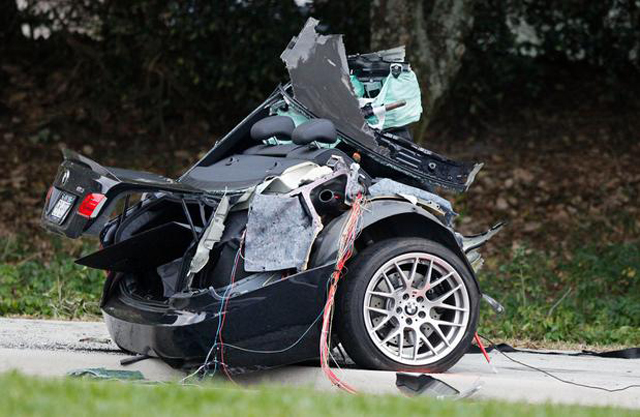 BMW M3 breekt doormidden bij dodelijk ongeval