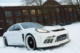 Sneeuwschuiver van EDO Competition: Porsche Panamera Turbo Moby Dick 