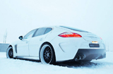 Sneeuwschuiver van EDO Competition: Porsche Panamera Turbo Moby Dick 