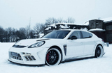 Sneeuwschuiver van EDO Competition: Porsche Panamera Turbo Moby Dick 