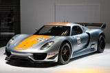 Detroit 2011: live foto's Porsche 918 RSR