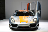 Detroit 2011: live foto's Porsche 918 RSR