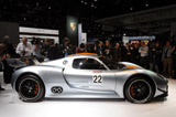 Detroit 2011: live foto's Porsche 918 RSR