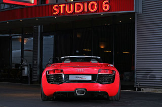 Rode duivel van Sport Wheels: Audi R8 V10 Spyder