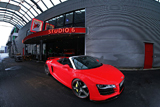 Rode duivel van Sport Wheels: Audi R8 V10 Spyder