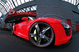 Rode duivel van Sport Wheels: Audi R8 V10 Spyder