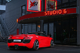 Rode duivel van Sport Wheels: Audi R8 V10 Spyder