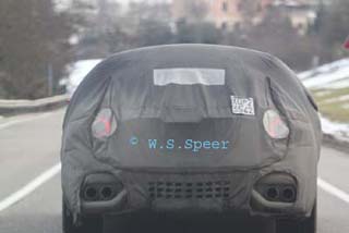 Spyshots en rendering: Ferrari 612 Scaglietti opvolger