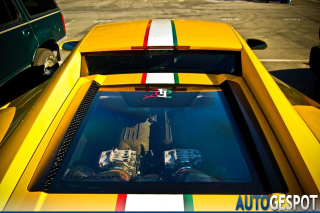 Gespot: Lamborghini Gallardo in fraaie samenstelling