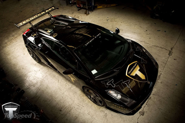 Lamborghini Gallardo door Tecnocraft, één brok carbon