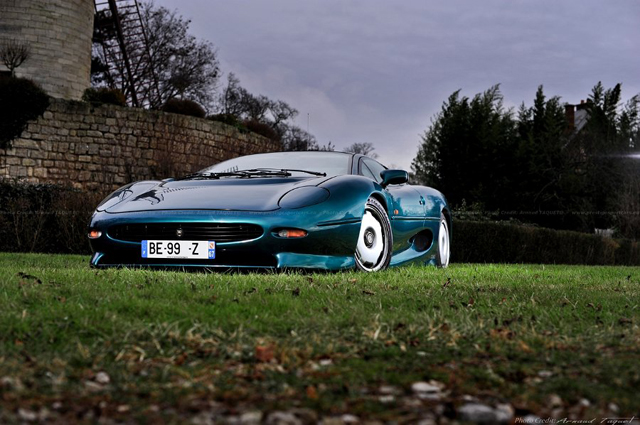 Fotoshoot: Jaguar XJ220