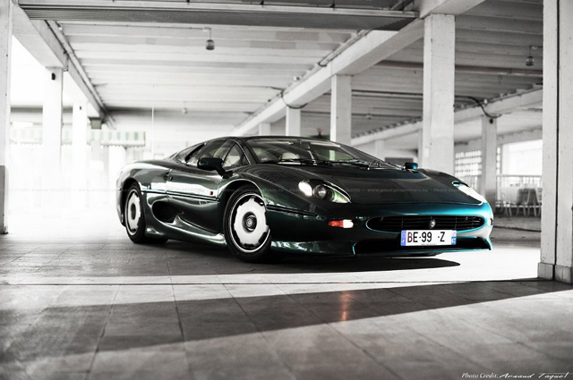 Fotoshoot: Jaguar XJ220