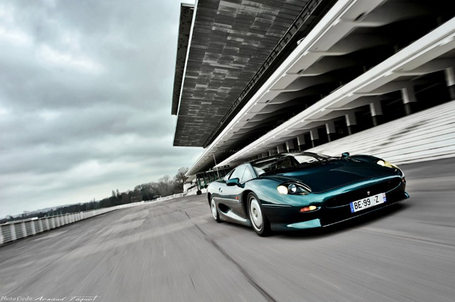 Fotoshoot: Jaguar XJ220