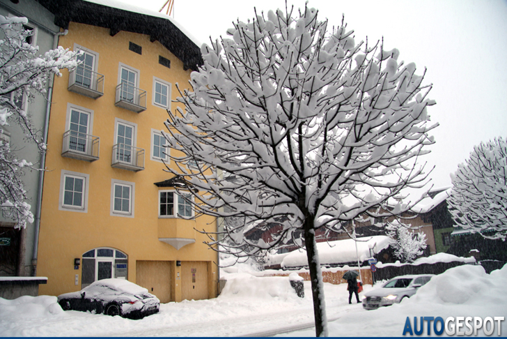 Spot van de dag: Porsche 997 Carrera GTS in de sneeuw