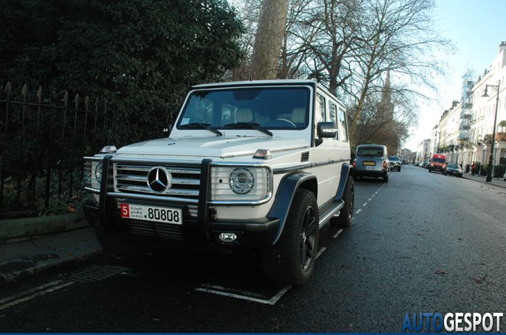 Gespot: Mercedes-Benz G 55 AMG Arabia Edition