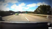 Filmpje: Lamborghini Gallardo crasht op snelweg
