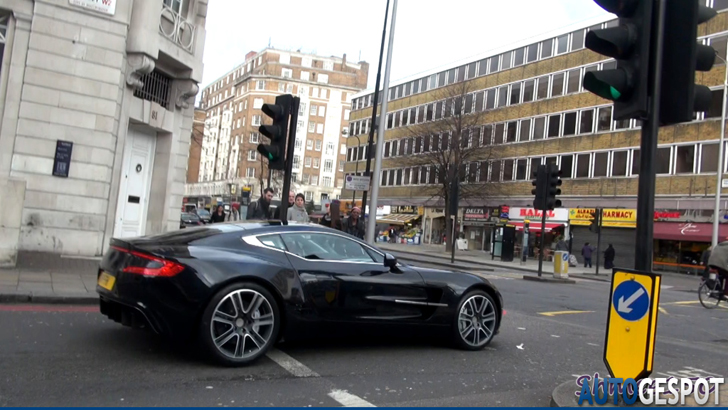 Topspot: tweede Aston Martin One-77 in Londen