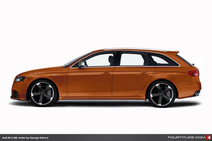 Audi brengt nieuwe RS4 naar de beurs van Genève