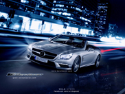 Rendering: nieuwe Mercedes-Benz SL 63 AMG 