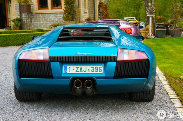 Klassiek trio van Lamborghini gespot