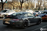 Porsche 991 Turbo spotted testing with almost no camouflage