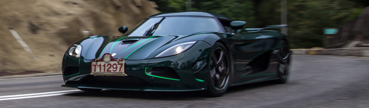 Green and very fast: Koenigsegg Agera S