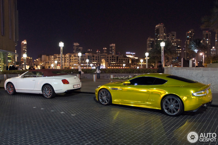 Aston Martin DBS en chroom, een gouden combinatie