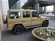 El color desierto le da un look chic a este Mercedes-Benz G 63 AMG