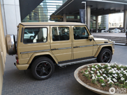 Desert colour makes the Mercedes-Benz G 63 AMG look chic